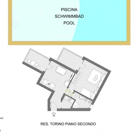 Apartman Torino 83 *